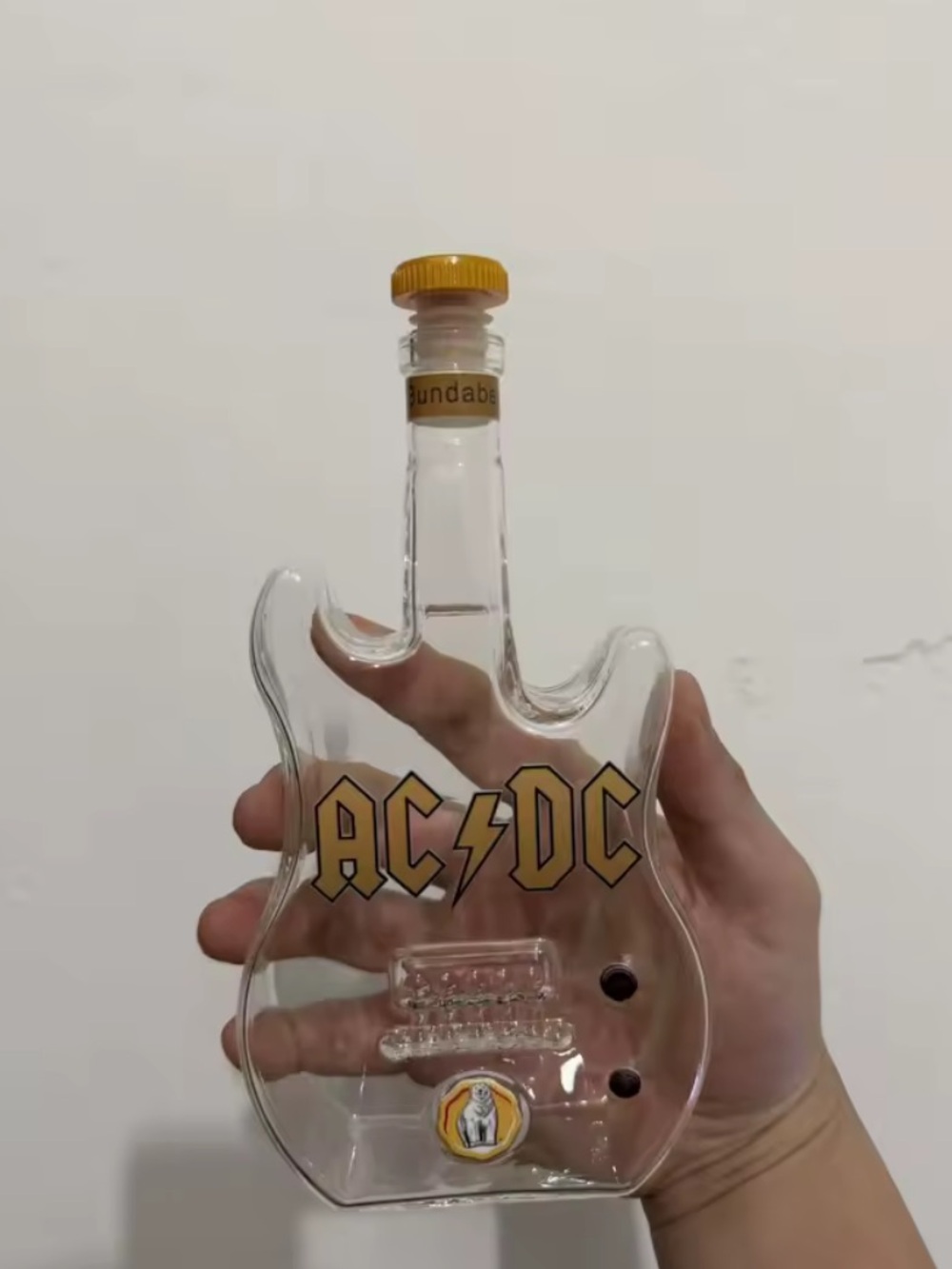 AC/DC Guitar Bottle  Decanter - Picture 7 of 12